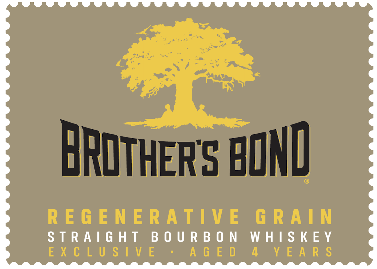 TABC label artwork for Brother's Bond Regenerative Grain Straight Bourbon Whiskey