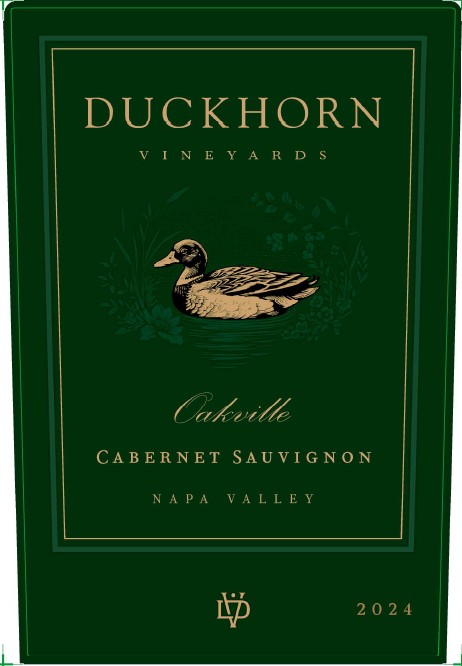 TABC label artwork for DUCKHORN VINEYARDS CABERNET SAUVIGNON NAPA VALLEY, OAKVILLE