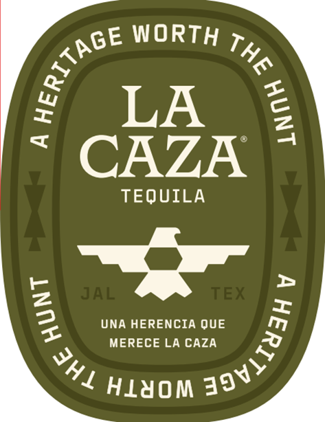 TABC label artwork for La Caza Tequila Reposado