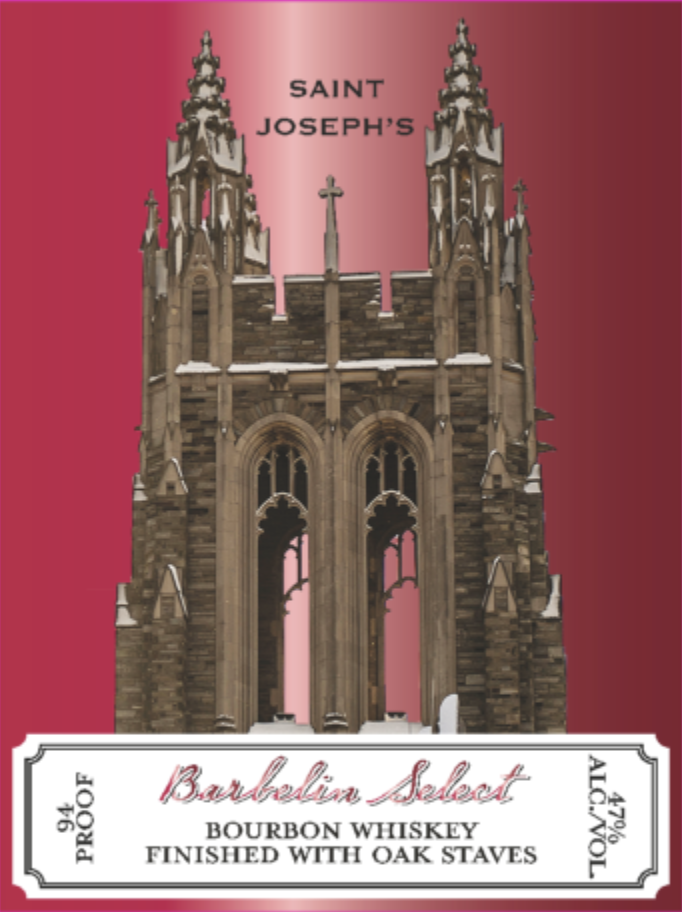 TABC label artwork for Barbelin Select Saint Joseph's Bourbon Whiskey