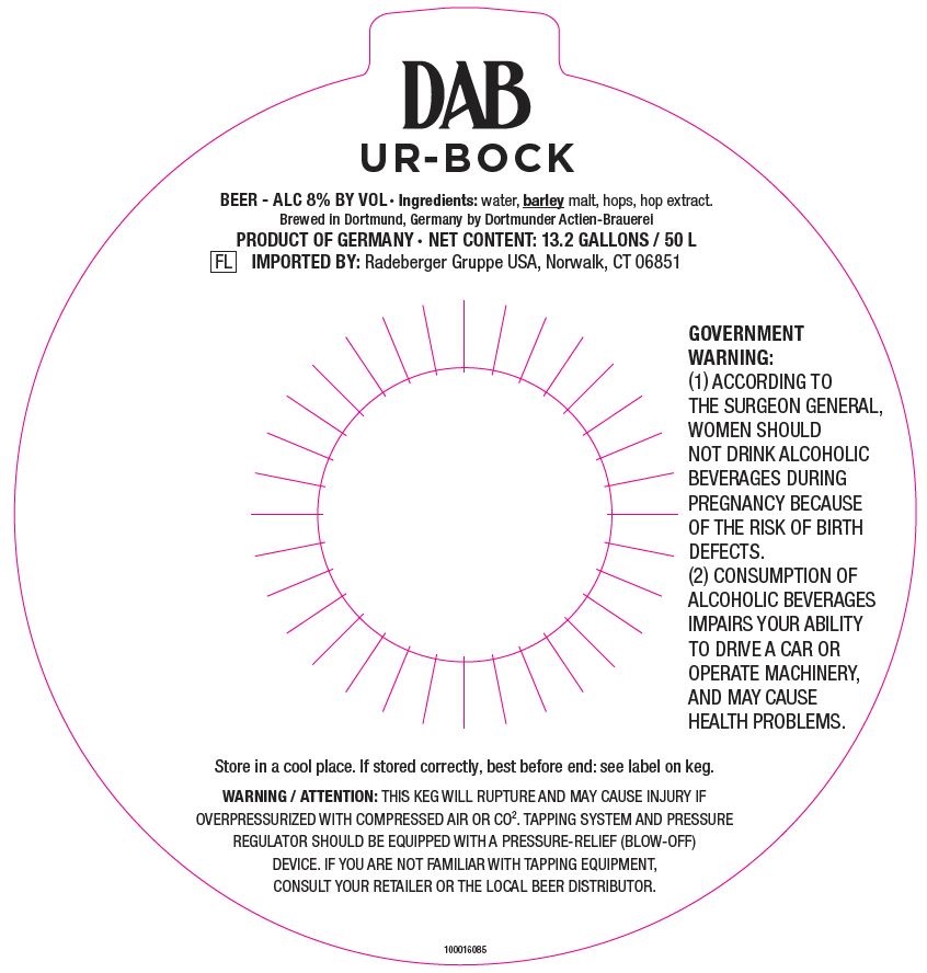 TABC label artwork for DAB UR-BOCK