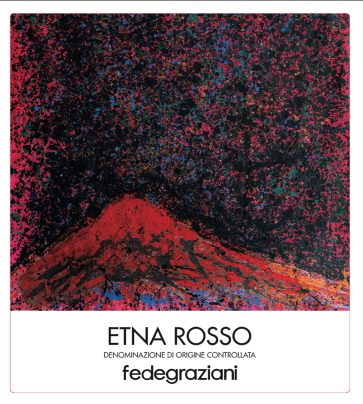 TABC label artwork for FEDERICO GRAZIANI ETNA ROSSO DOC