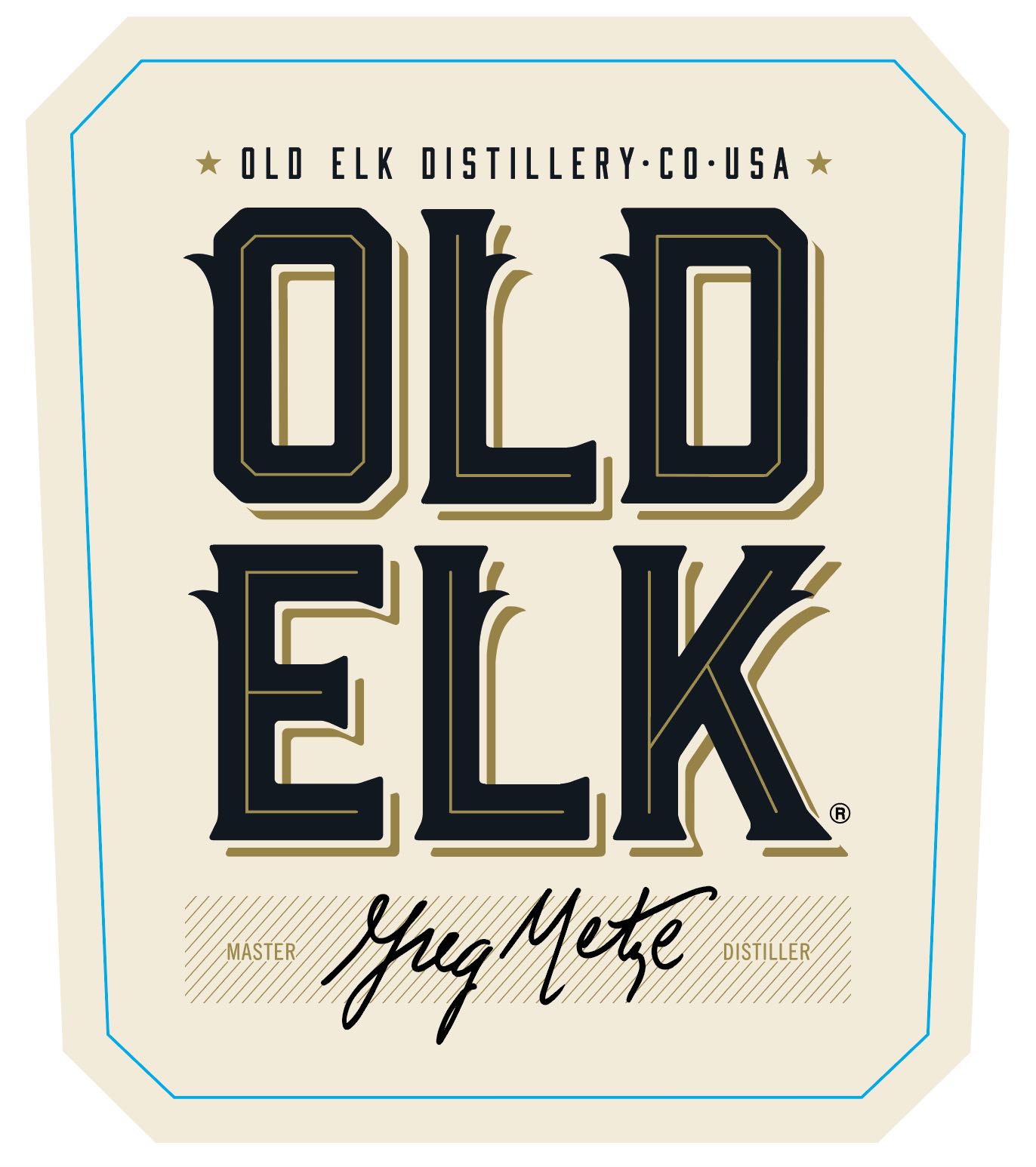 TABC label artwork for Old Elk Straight Wheat Whiskey