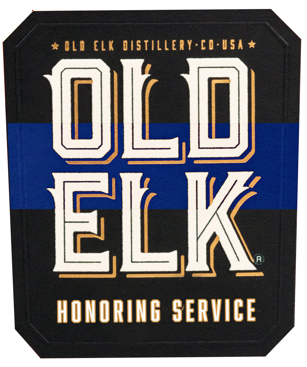 TABC label artwork for Old Elk NTOA Whiskey