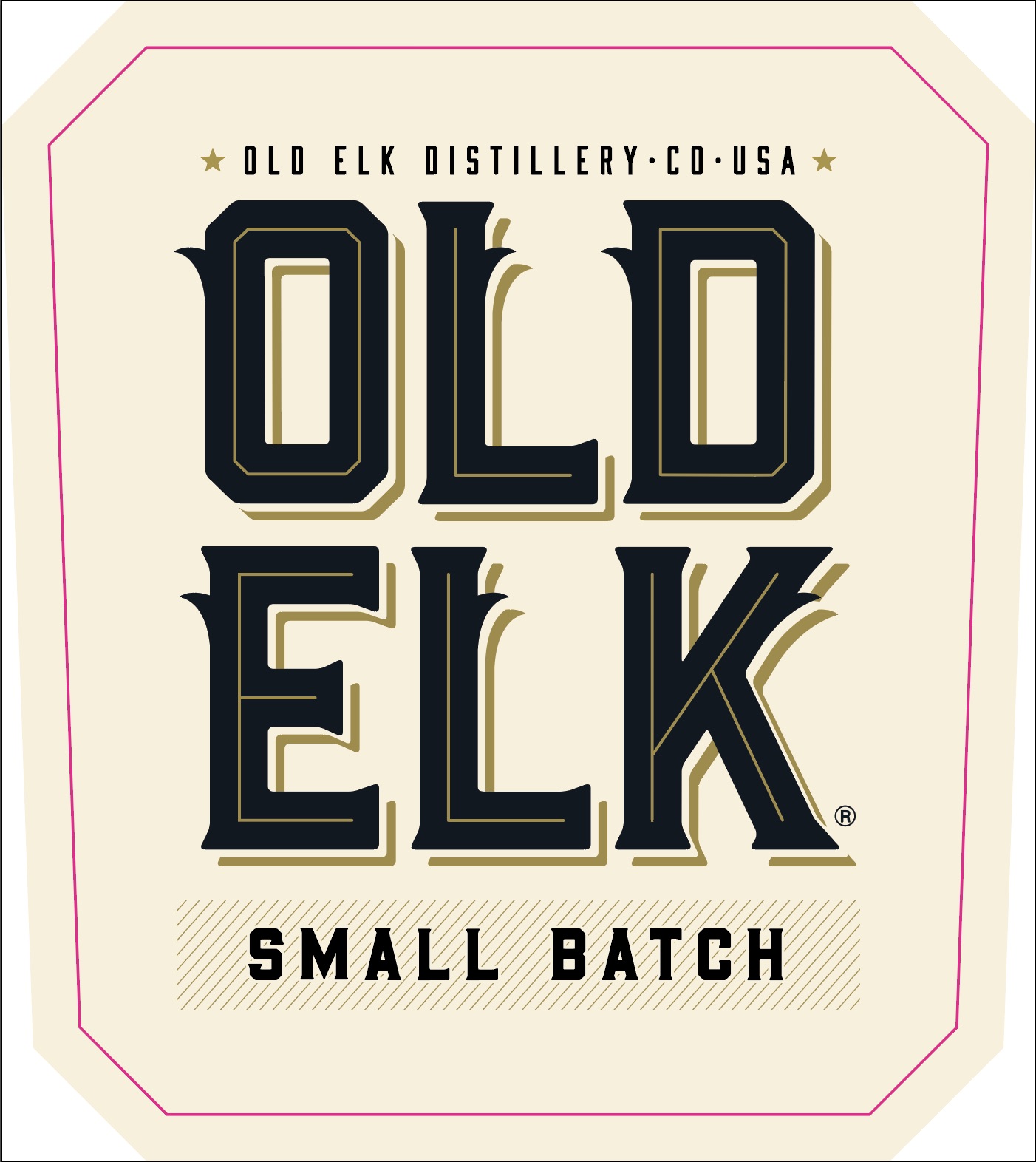 TABC label artwork for Old Elk Sour Mash Reserve Bourbon Whiskey