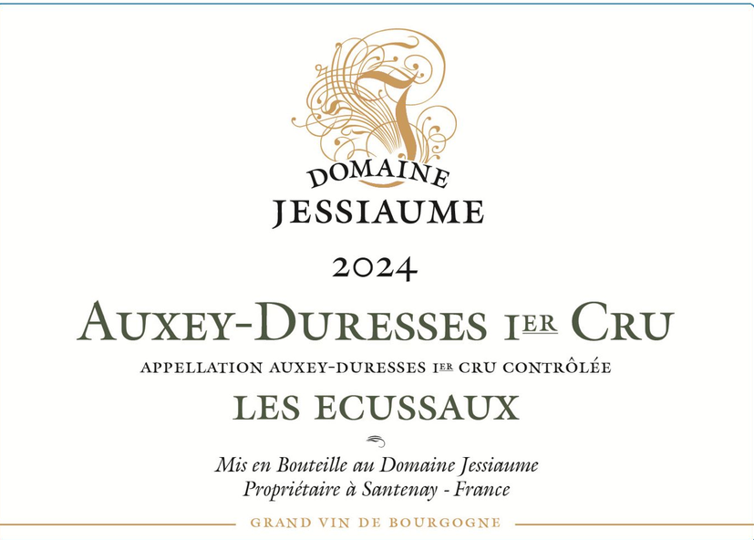 TABC label artwork for DOMAINE JESSIAUME LES ECUSSAUX