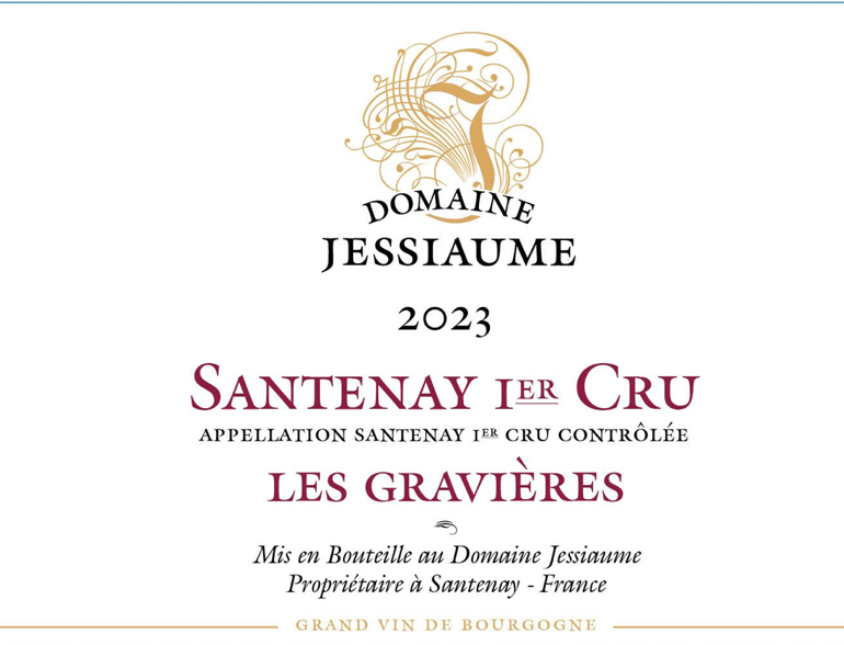 TABC label artwork for DOMAINE JESSIAUME LES GRAVIERES