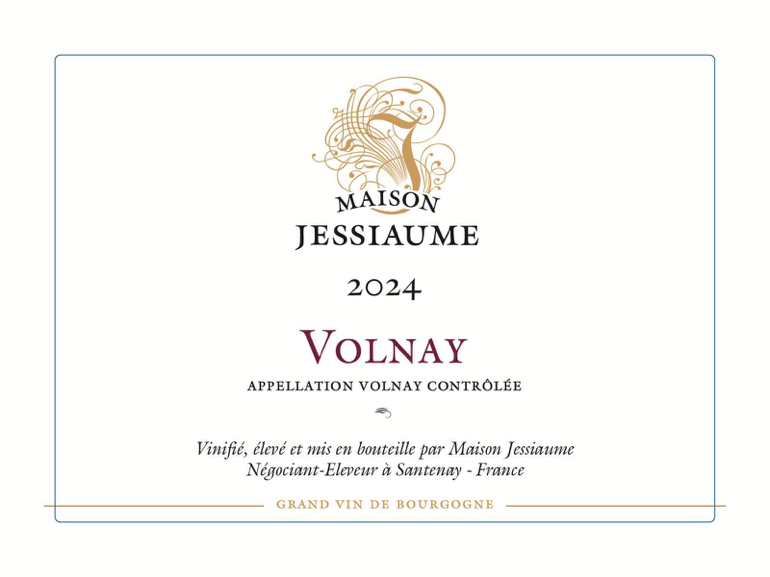 TABC label artwork for MAISON JESSIAUME VOLNAY AVC