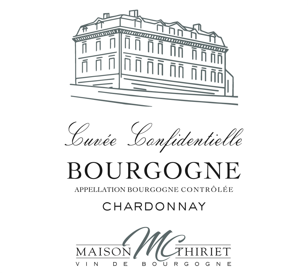 TABC label artwork for Maison MC Thiriet Cuvee Confidentielle