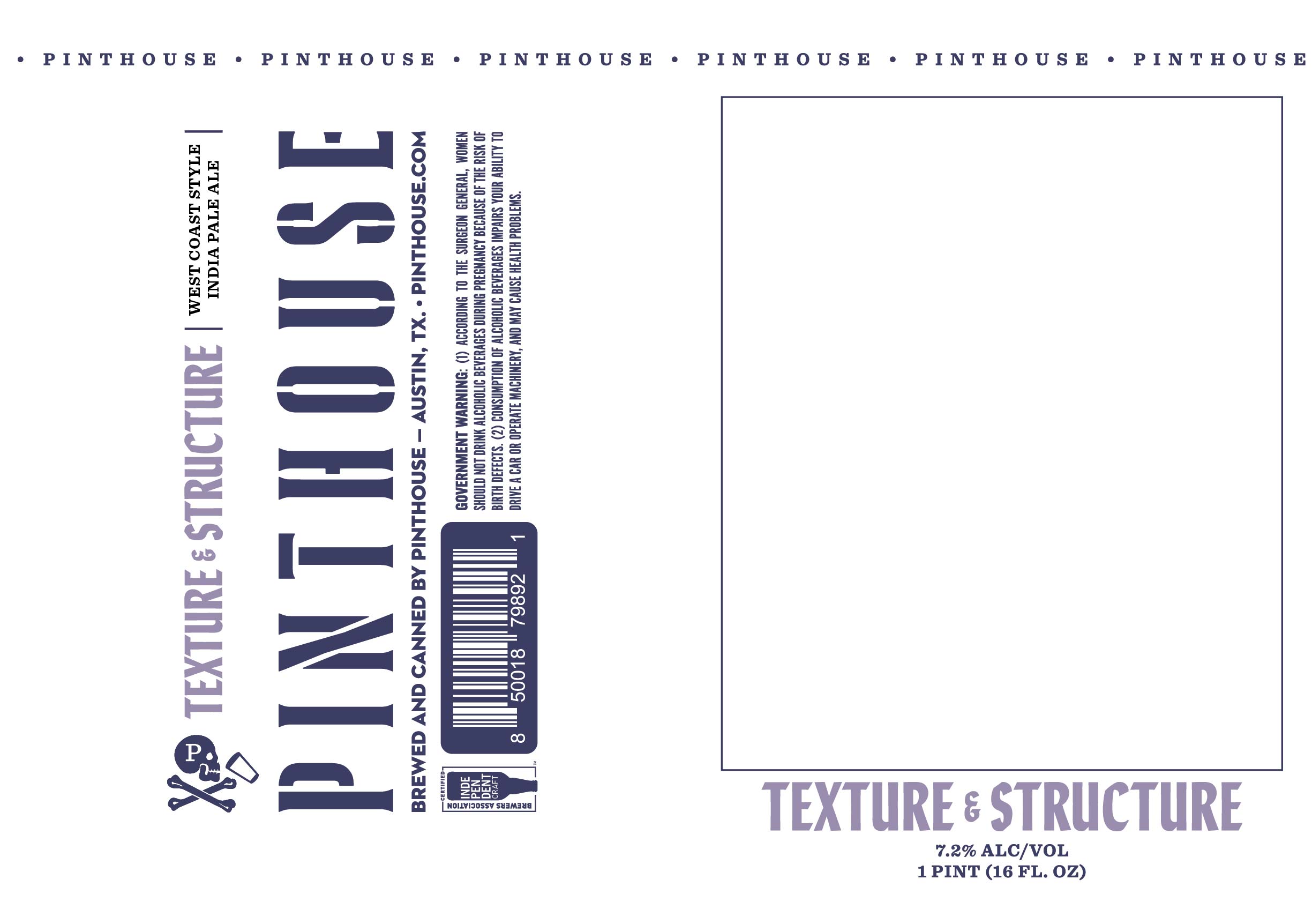 TABC label artwork for Texture & Structure