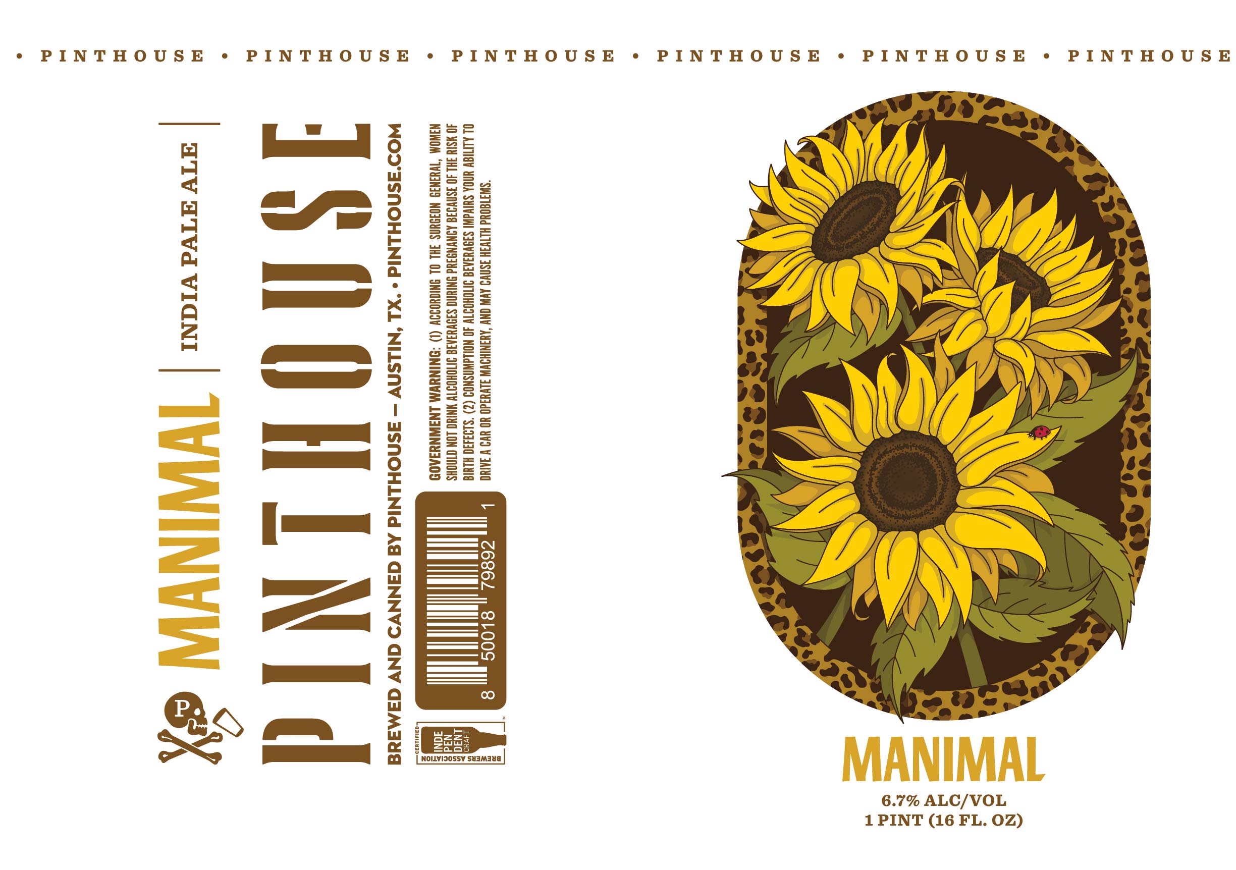 TABC label artwork for Manimal