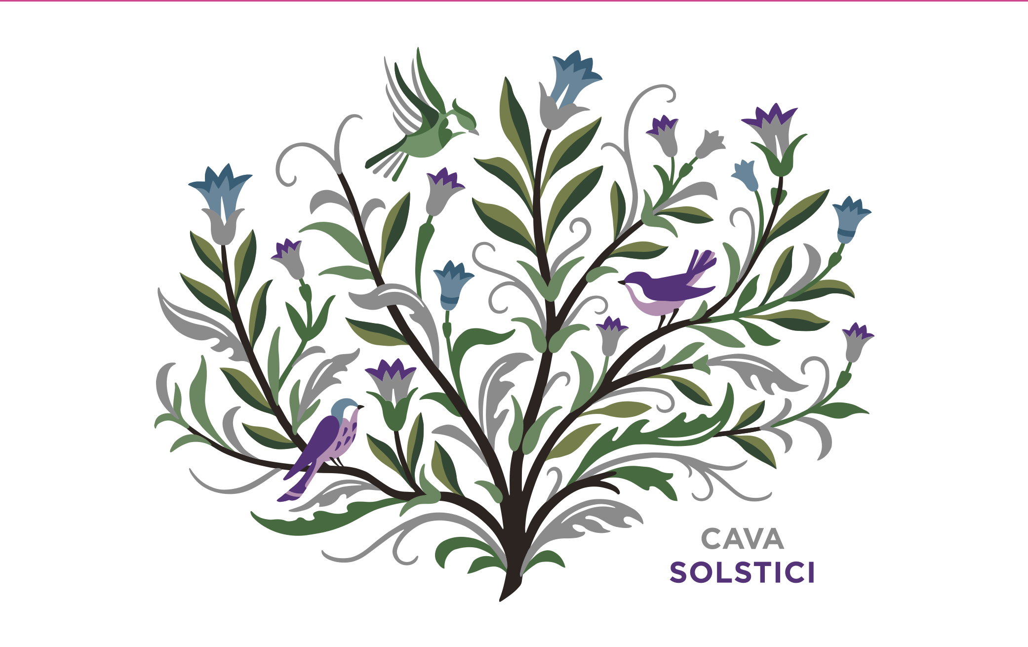 TABC label artwork for Solstici Cava Brut