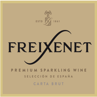 TABC label artwork for FREIXENET CARTA BRUT