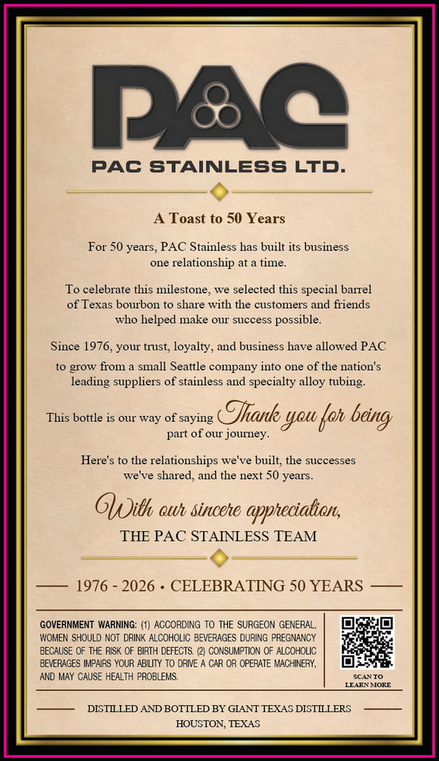 TABC label artwork for Giant Texas PAC