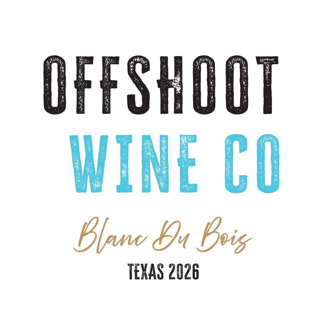 TABC label artwork for OffShoot Wine Co Blanc Du Bois