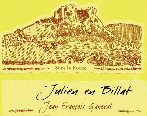 TABC label artwork for Domaine Ganevat Julien En Billat Pinot
