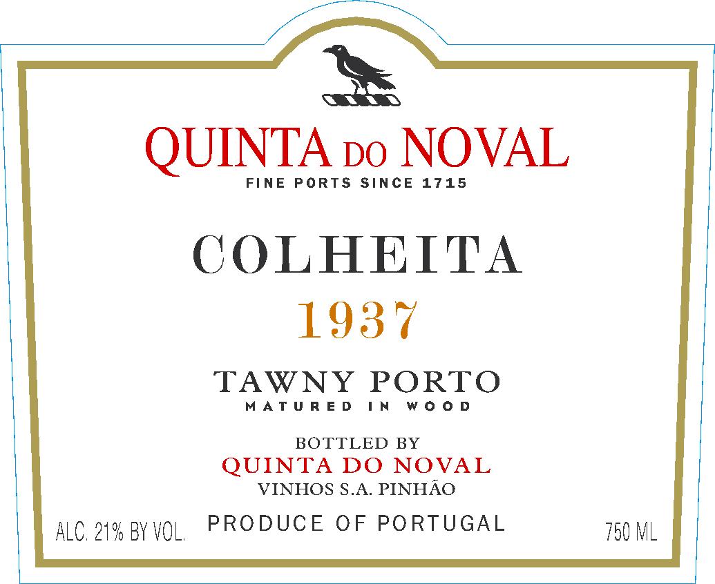 TABC label artwork for Quinta do Noval Colheita Port 750ml 3pk VINTUS