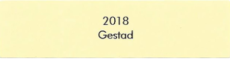 TABC label artwork for Syrah 'Gestad', Ziereisen