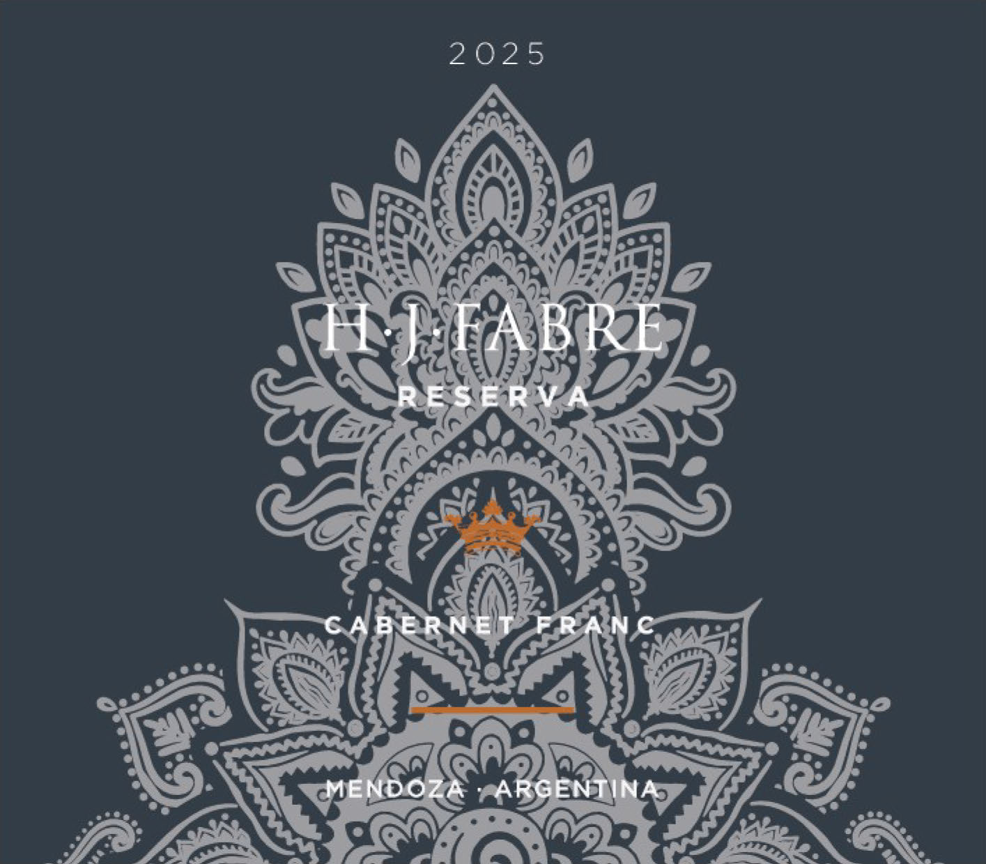 TABC label artwork for HJ Fabre Reserva Cabernet Franc