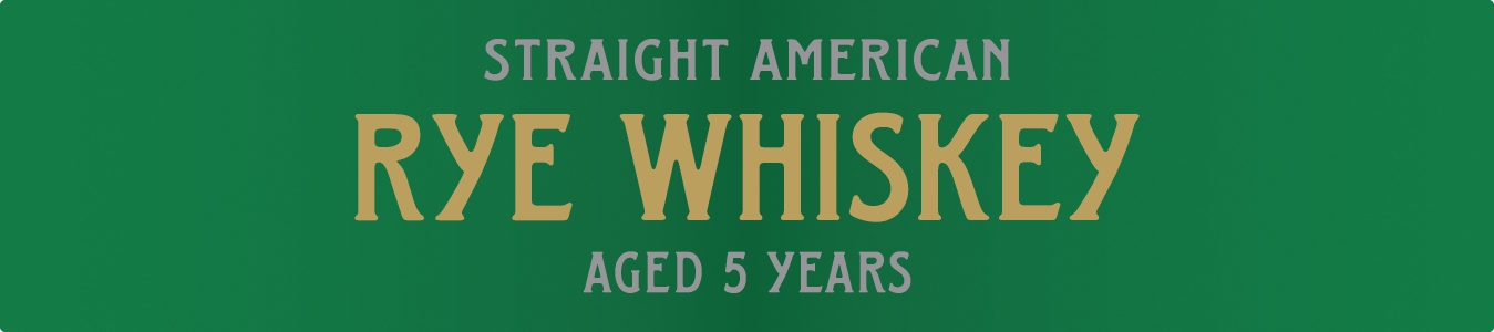 TABC label artwork for Oregon Spirit Distillers Straight Rye Whiskey Aged 5 Years