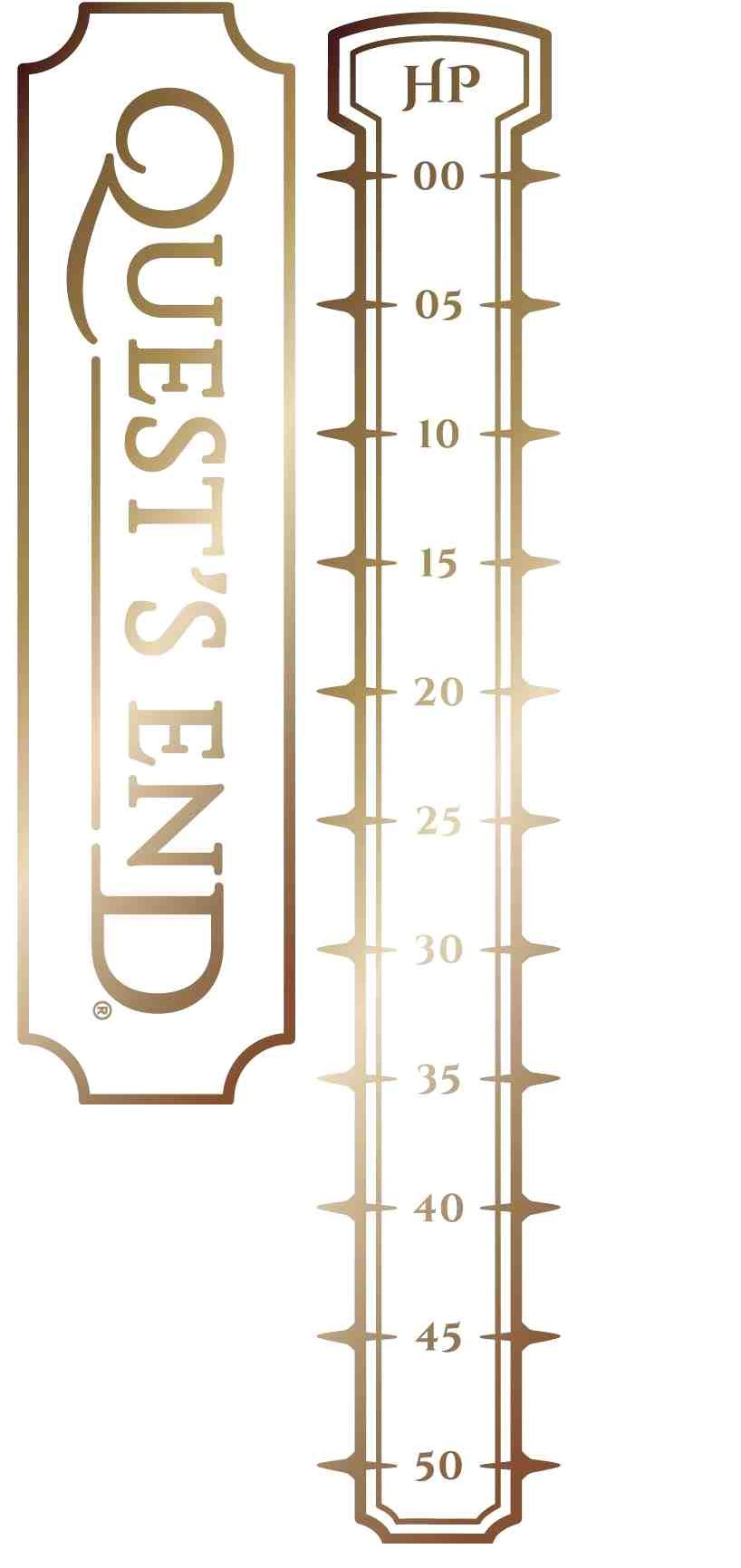 TABC label artwork for Quest'S End Blend Straight Bourbon Whiskey