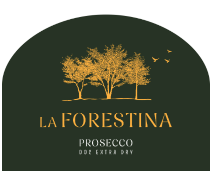 TABC label artwork for LA FORESTINA