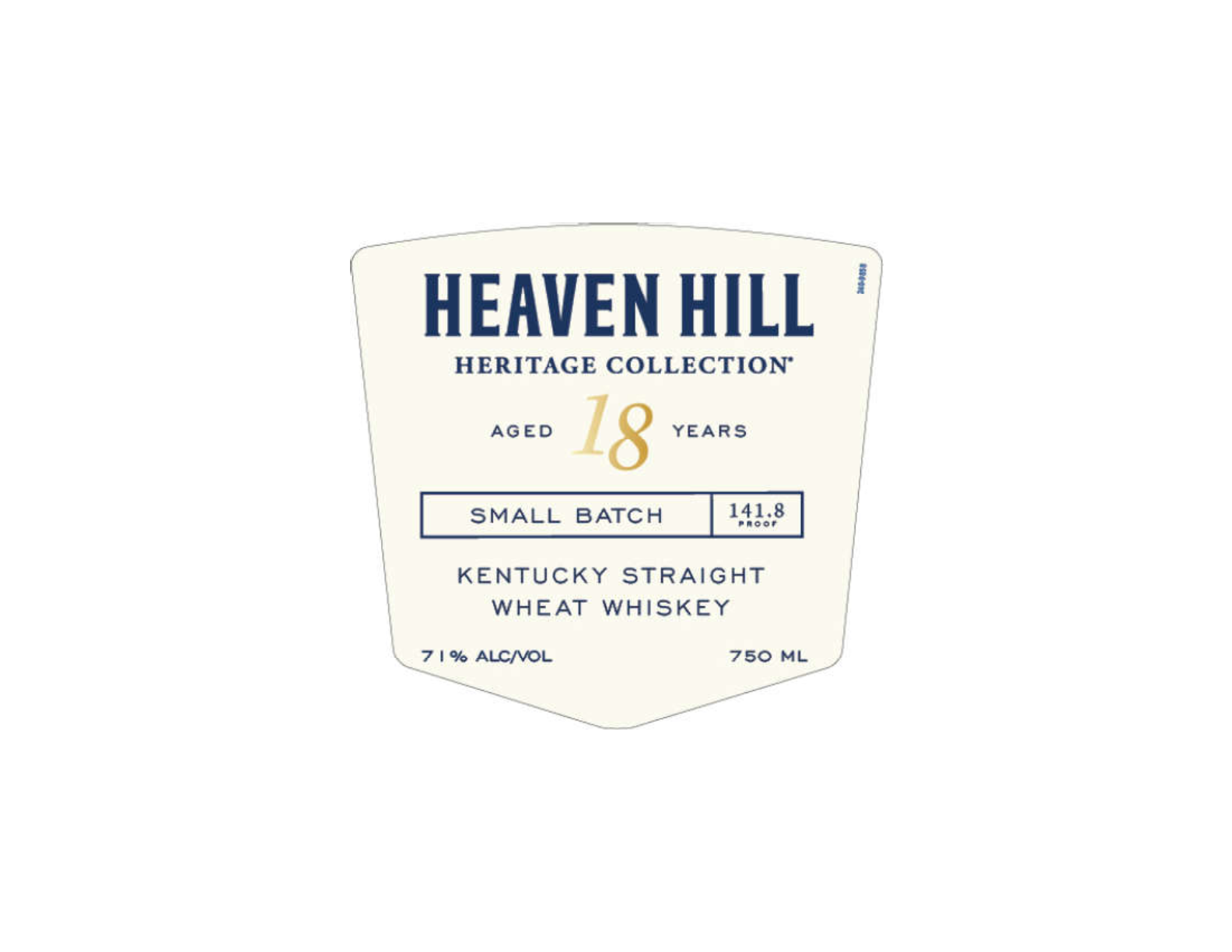 TABC label artwork for Heaven Hill Heritage Collection