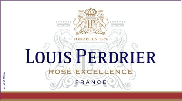 TABC label artwork for Louis Perdrier Brut Rose Excellence 750ml